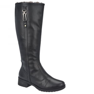 BOTAS PARA NEVE FORRADAS COM LÃ NATURAL DE CARNEIRO - 11430NBR - PRETO - 35