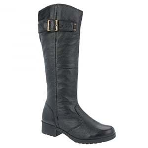 BOTAS PARA NEVE FORRADAS COM LÃ NATURAL DE CARNEIRO - 1805NGI - PRETO- 36