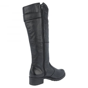 BOTAS PARA NEVE FORRADAS COM LÃ NATURAL DE CARNEIRO - 1805NGI - PRETO- 36