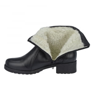 BOTAS PARA NEVE FORRADAS COM LÃ SINTÉTICA - 21010NGI - PRETO - 38