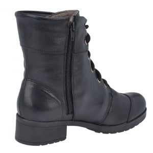 BOTAS PARA NEVE FORRADAS COM LÃ NATURA DE CARNEIRO - 21014NGI - PRETO - 40