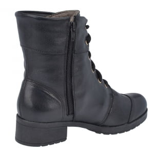 BOTAS PARA NEVE FORRADAS COM LÃ NATURA DE CARNEIRO - 21014NGI - PRETO - 34