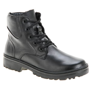 BOTAS PARA NEVE MASCULINA FORRADAS COM LÃ NATURAL DE CARNEIRO - 1401NGI - PRETO - 40