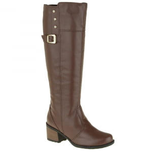 BOTAS SOB MEDIDA CANO LONGO - 2305SMDB - CAFÉ - 35 (PANT: 42/43)