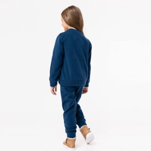 Blusa Fleece Térmica Infantil Menina - 2103 Marinho