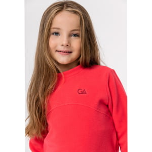 Blusa Fleece Térmica Infantil Menina - 2103 Pink 