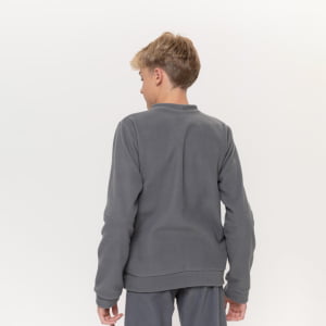 Blusa Fleece Térmica Infantil Menino - 2103 Chumbo