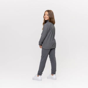 Calça Fleece Térmica Infantil Menina - 2104 Chumbo