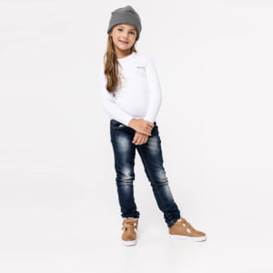 Gorro Térmico Infantil Microfleece Menina Chumbo