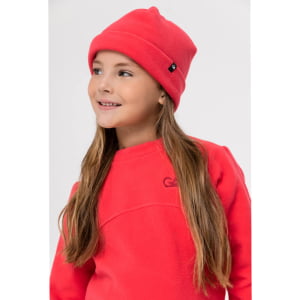 Gorro Térmico Infantil Microfleece Menina Pink