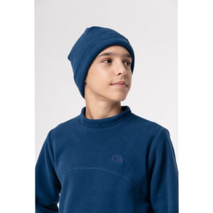 Gorro Térmico Infantil Microfleece Menino Marinho