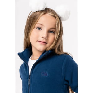 Jaqueta Fleece Térmica Infantil Menina - 3029 Marinho