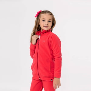 Jaqueta Fleece Térmica Infantil Menina - 3029 Pink