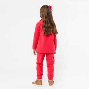 Jaqueta Fleece Térmica Infantil Menina - 3029 Pink