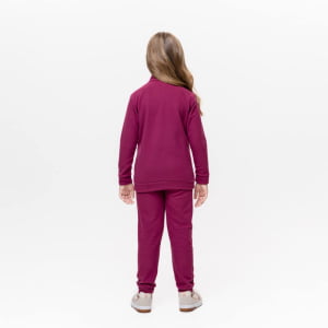 Jaqueta Fleece Térmica Infantil Menina - 3029 Rosa Fucsia