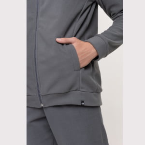 Jaqueta Fleece Térmica Infantil Menino - 3029 Chumbo