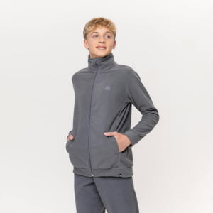 Jaqueta Fleece Térmica Infantil Menino - 3029 Chumbo