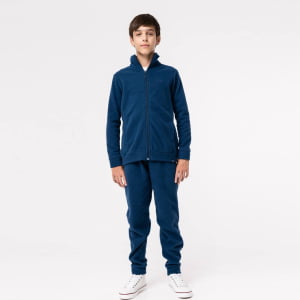 Jaqueta Fleece Térmica Infantil Menino - 3029 Marinho