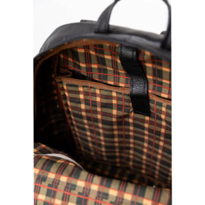 Mochila Unissex de Couro - 3087 Preto