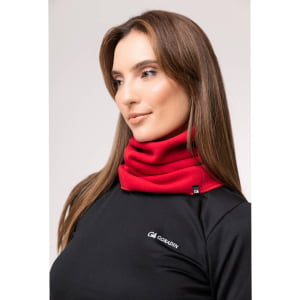 Balaclava Feminina em Tecido Soft Microfleece Vermelho