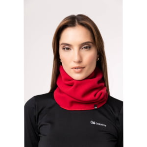 Balaclava Feminina em Tecido Soft Microfleece Vermelho