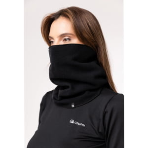 Balaclava Feminina Tecido Soft Microfleece Preto