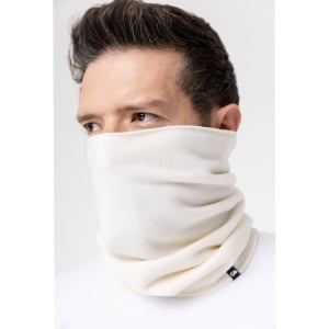 Balaclava Masculina em Tecido Soft Microfleece Off White