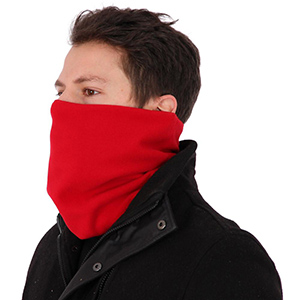 Balaclava Masculina em Tecido Soft Microfleece Unissex Vermelho