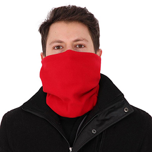 Balaclava Masculina em Tecido Soft Microfleece Unissex Vermelho