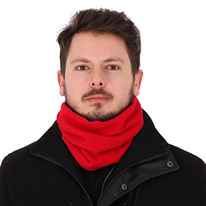 Balaclava Masculina em Tecido Soft Microfleece Unissex Vermelho