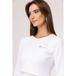 Blusa Térmica Amamentação Segunda Pele - 922 Branco