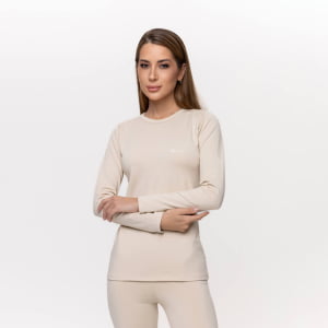 Blusa Térmica Feminina Segunda Pele - 2020 Bege