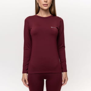 Blusa Térmica Feminina Segunda Pele - 2020 Bordô