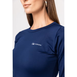 Blusa Térmica Feminina Segunda Pele - Azul Marinho