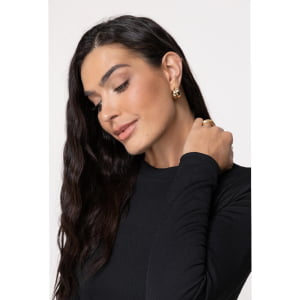 Blusa Térmica Feminina Segunda Pele Canelada - 3137 Preta