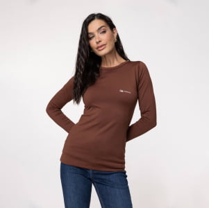 Blusa Térmica Feminina Segunda Pele - 2020 Conhaque