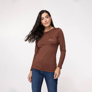 Blusa Térmica Feminina Segunda Pele - 2020 Conhaque