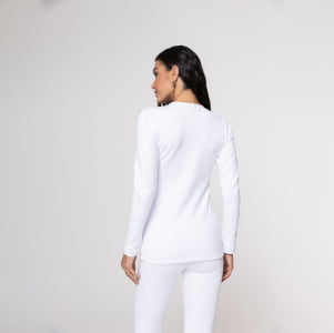 Blusa Térmica Feminina Segunda Pele Spesso - 919 Branca