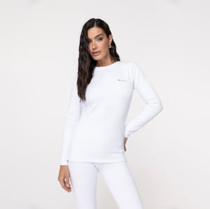 Blusa Térmica Feminina Segunda Pele Spesso - 919 Branca