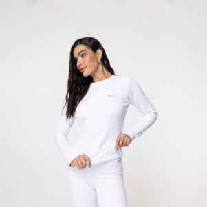 Blusa Térmica Feminina Segunda Pele Spesso - 919 Branca
