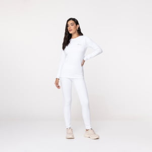Blusa Térmica Feminina Segunda Pele Spesso - 919 Branca