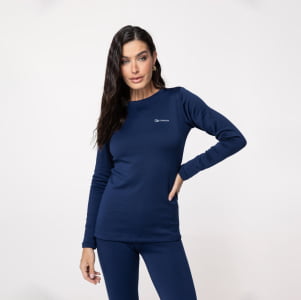 Blusa Térmica Feminina Segunda Pele Spesso - 919 Marinho