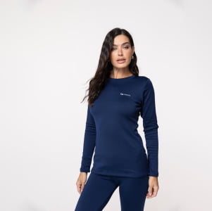 Blusa Térmica Feminina Segunda Pele Spesso - 919 Marinho