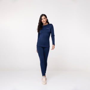 Blusa Térmica Feminina Segunda Pele Spesso - 919 Marinho