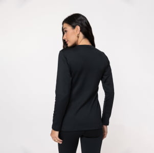 Blusa Térmica Feminina Segunda Pele Spesso - 919 Preta