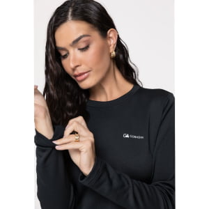 Blusa Térmica Feminina Segunda Pele Spesso - 919 Preta