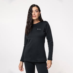Blusa Térmica Feminina Segunda Pele Spesso - 919 Preta