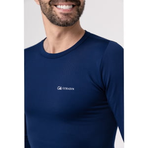 Blusa Térmica Masculina Segunda Pele - Azul Marinho