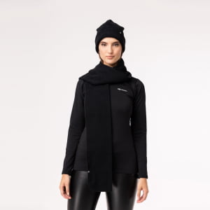 Cachecol Térmico Microfleece Feminino Preto