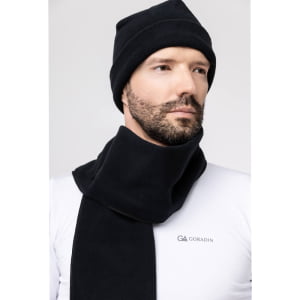 Cachecol Térmico Microfleece Masculino Preto